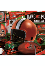 YOU THE FAN Browns Retro Puzzle