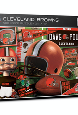 YOU THE FAN Browns Retro Puzzle