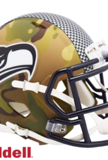 RIDDELL Seattle Seahawks LE CAMO Mini Speed Helmet