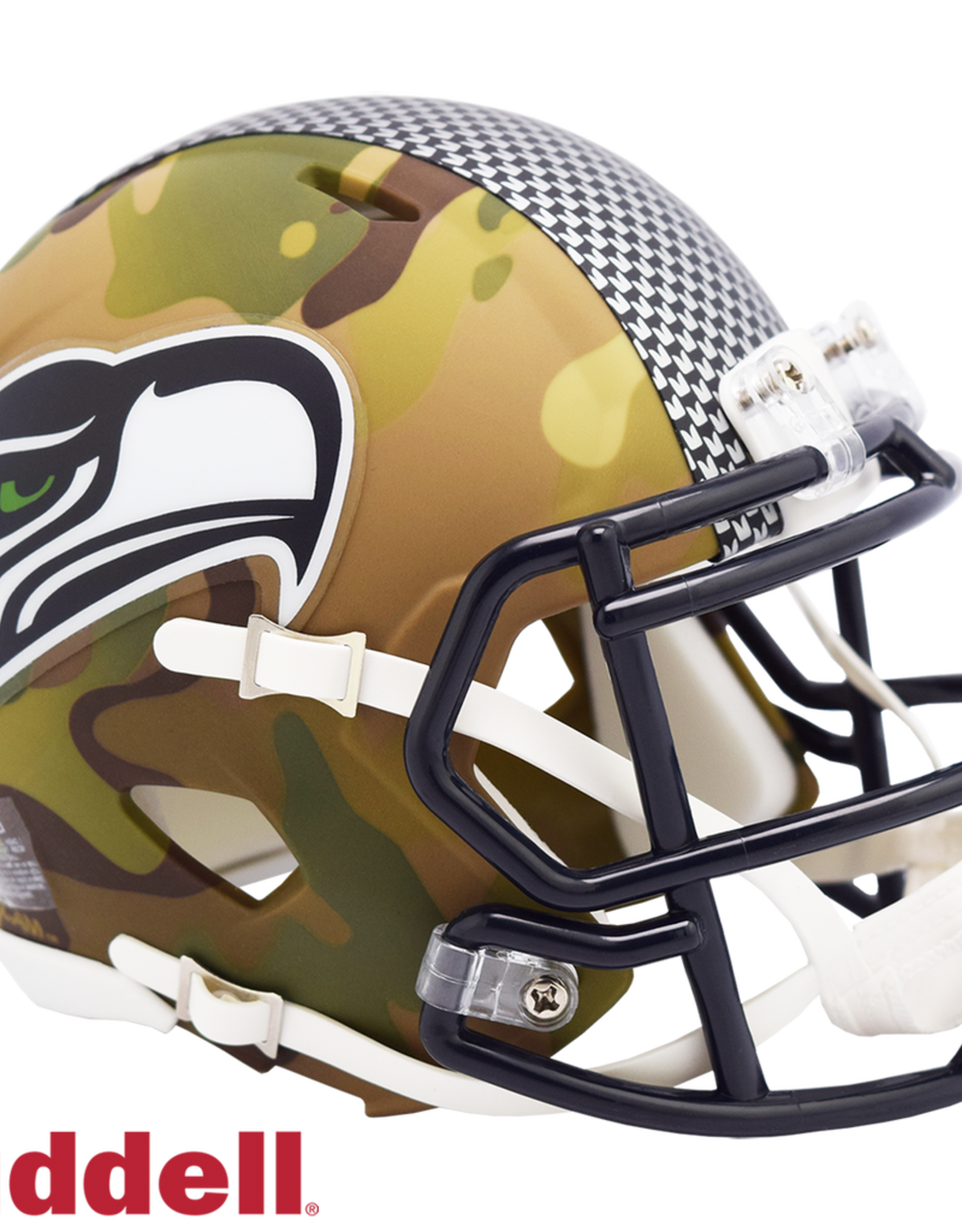 RIDDELL Seattle Seahawks LE CAMO Mini Speed Helmet