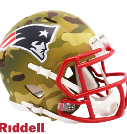 RIDDELL New England Patriots LE CAMO Mini Speed Helmet