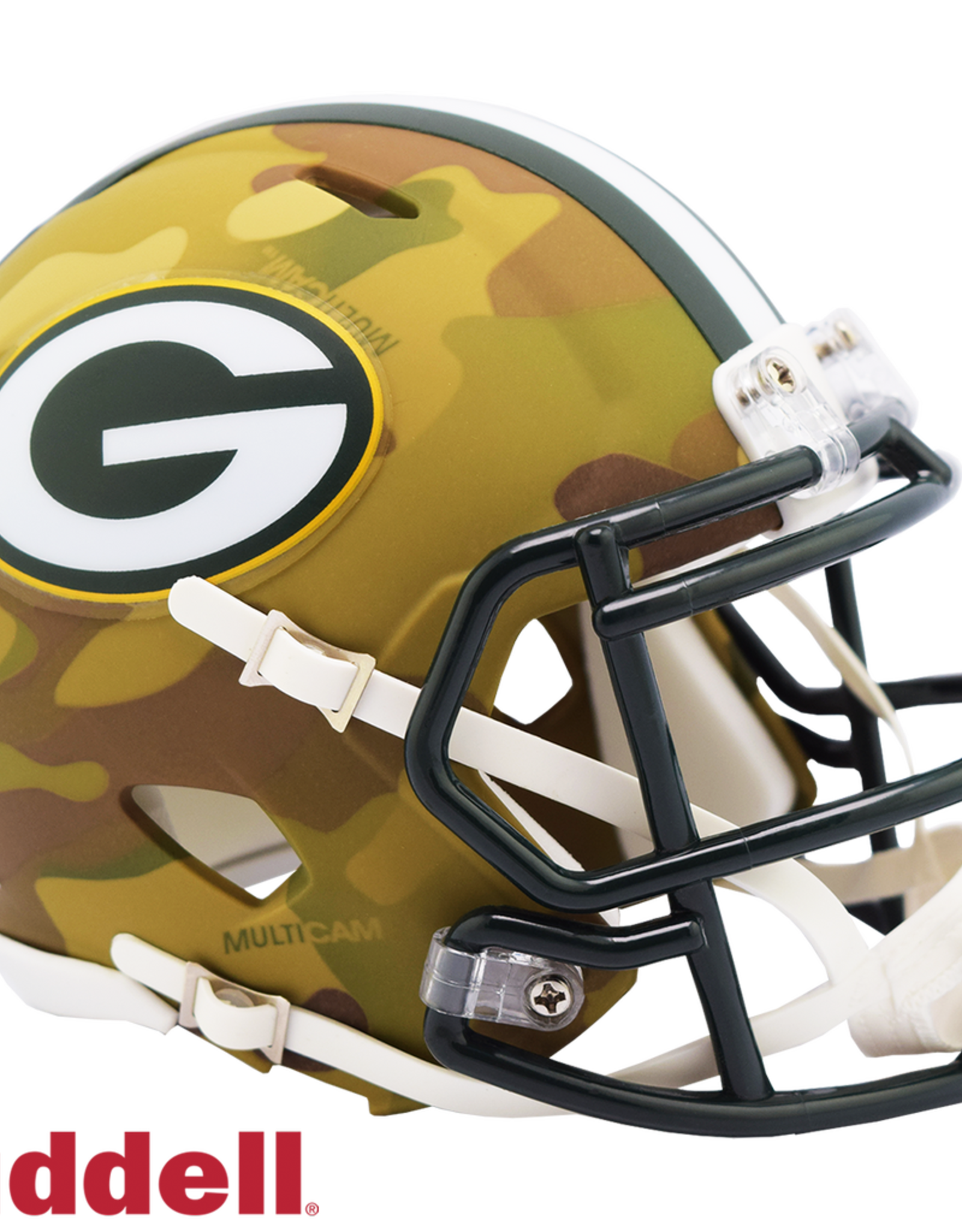 RIDDELL Green Bay Packers LE CAMO Mini Speed Helmet