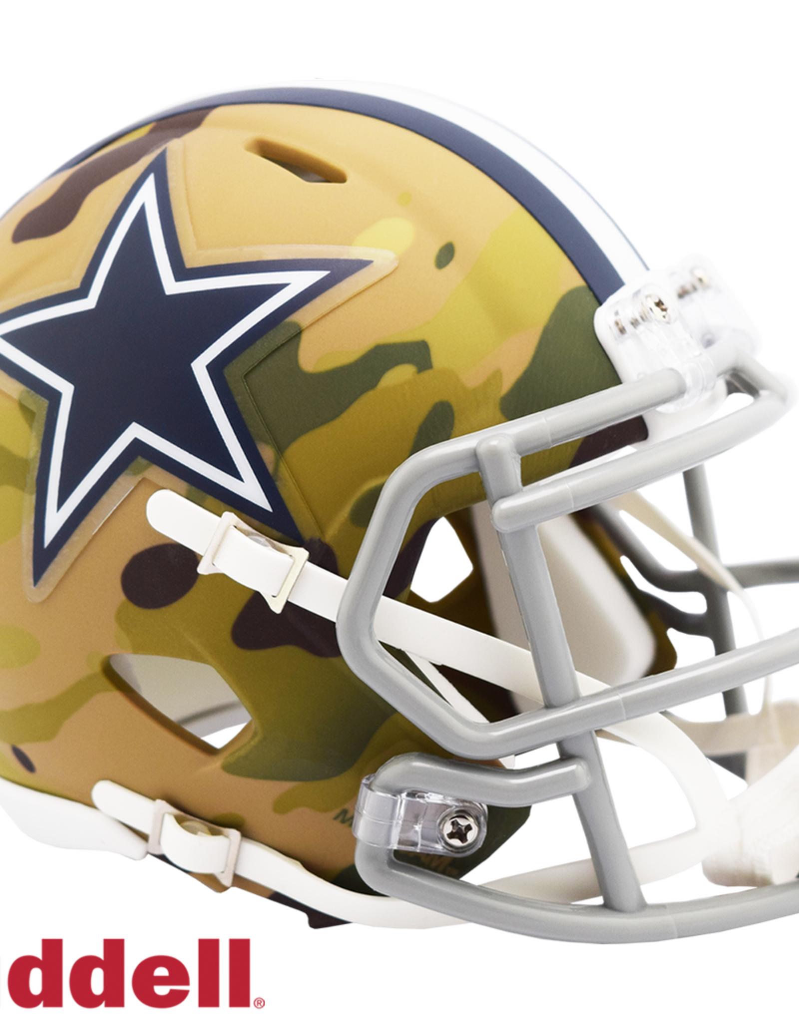RIDDELL Dallas Cowboys LE CAMO Mini Speed Helmet