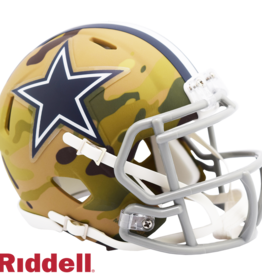 RIDDELL Dallas Cowboys LE CAMO Mini Speed Helmet