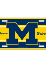 WINCRAFT Michigan Wolverines License Plate