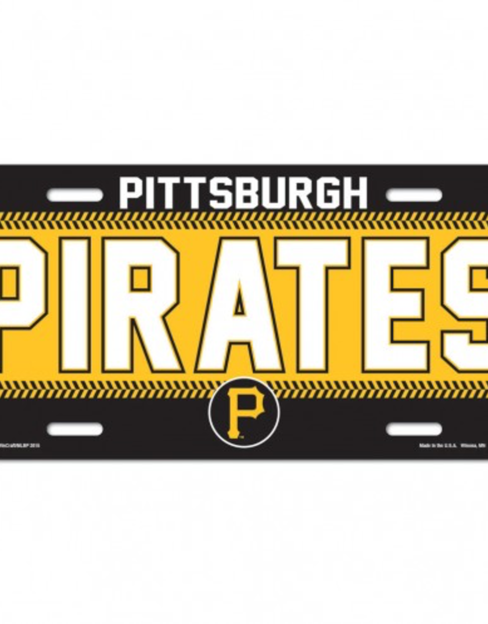 WINCRAFT Pittsburgh Pirates License Plate