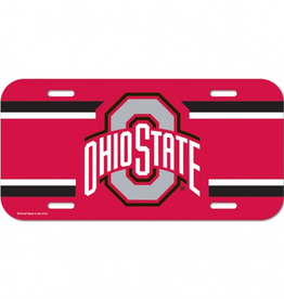 WINCRAFT Ohio State Buckeyes License Plate