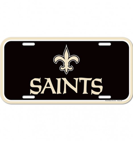 WINCRAFT New Orleans Saints License Plate