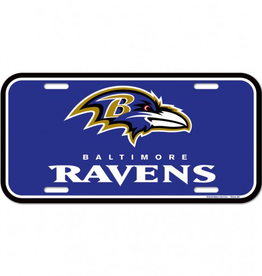 WINCRAFT Baltimore Ravens License Plate