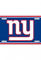 WINCRAFT New York Giants License Plate