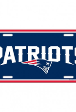 WINCRAFT New England Patriots License Plate
