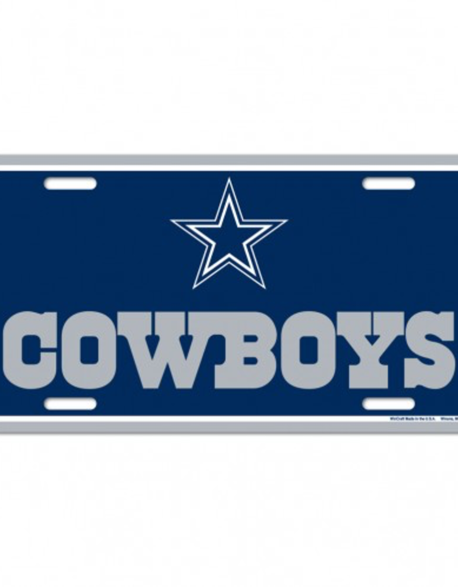 WINCRAFT Dallas Cowboys License Plate