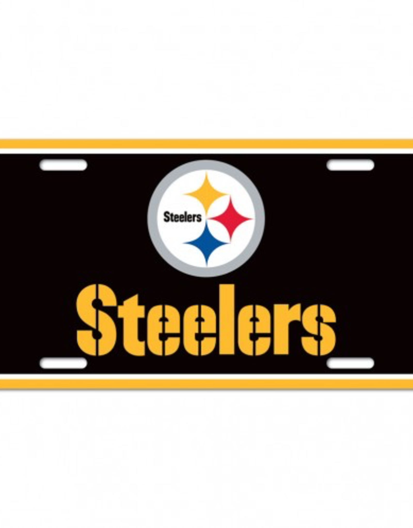 WINCRAFT Pittsburgh Steelers License Plate