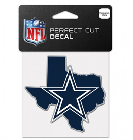 WINCRAFT Cowboys Perfect Cut Decals 4x4 STATE