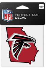 WINCRAFT Falcons Perfect Cut Decals 4x4 STATE