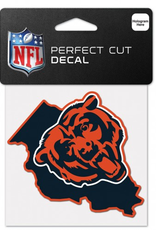 WINCRAFT Bears Perfect Cut Decals 4x4 STATE