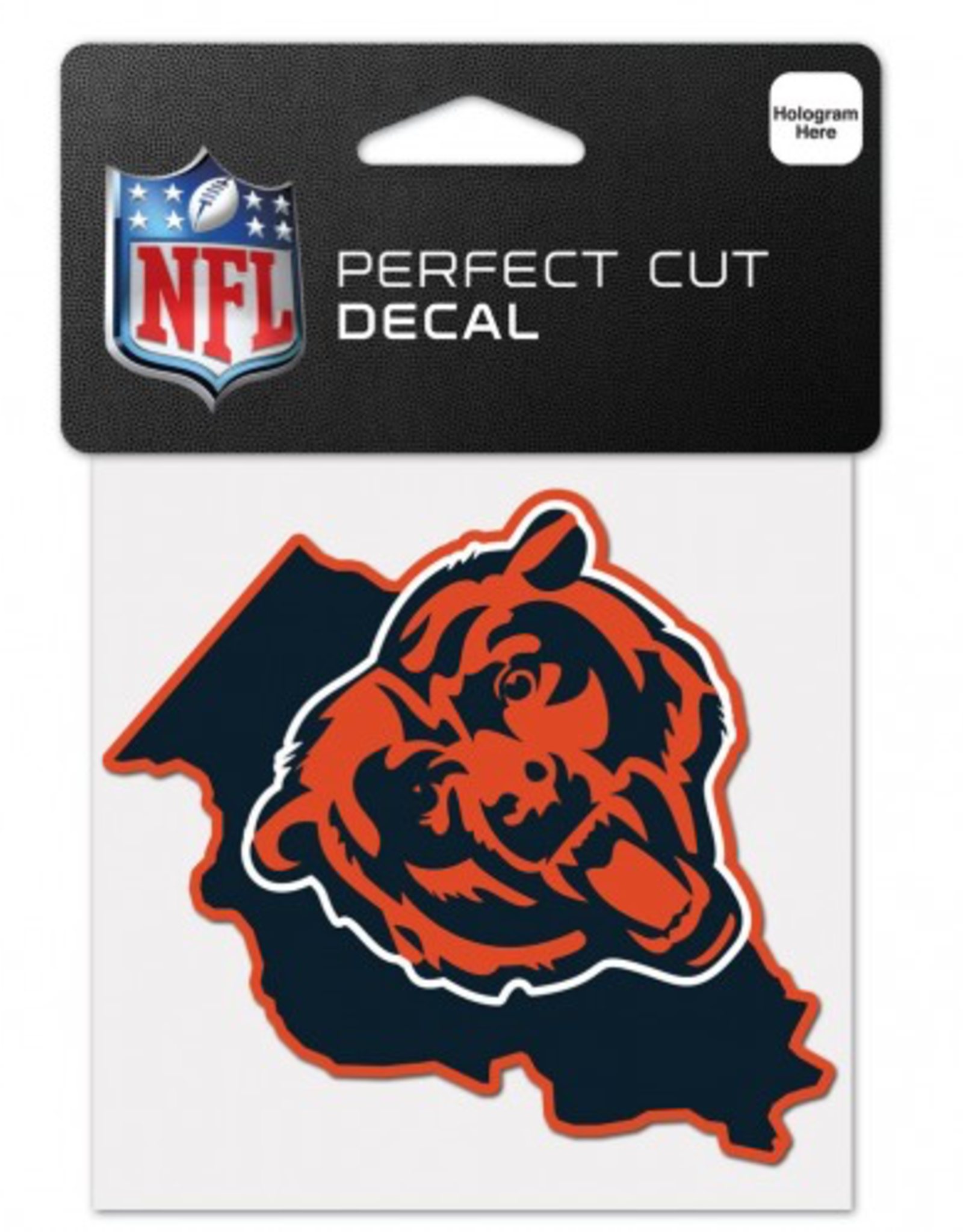 WINCRAFT Bears Perfect Cut Decals 4x4 STATE