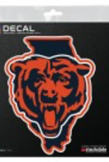 WINCRAFT Bears Perfect Cut Decals 4x4 STATE