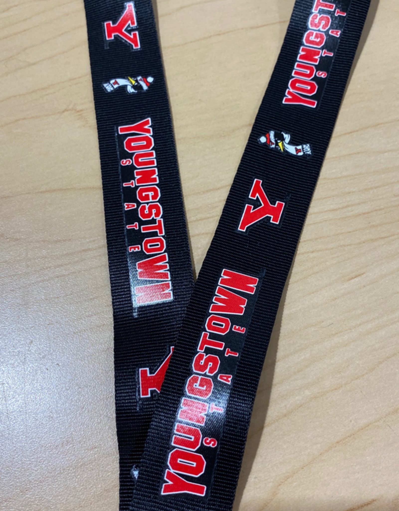 Aminco Youngstown State Penguins Team Lanyard / Black