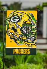 EVERGREEN Packers Justin Garden Flag