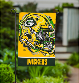 EVERGREEN Green Bay Packers Justin Garden Flag