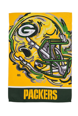 EVERGREEN Packers Justin Garden Flag
