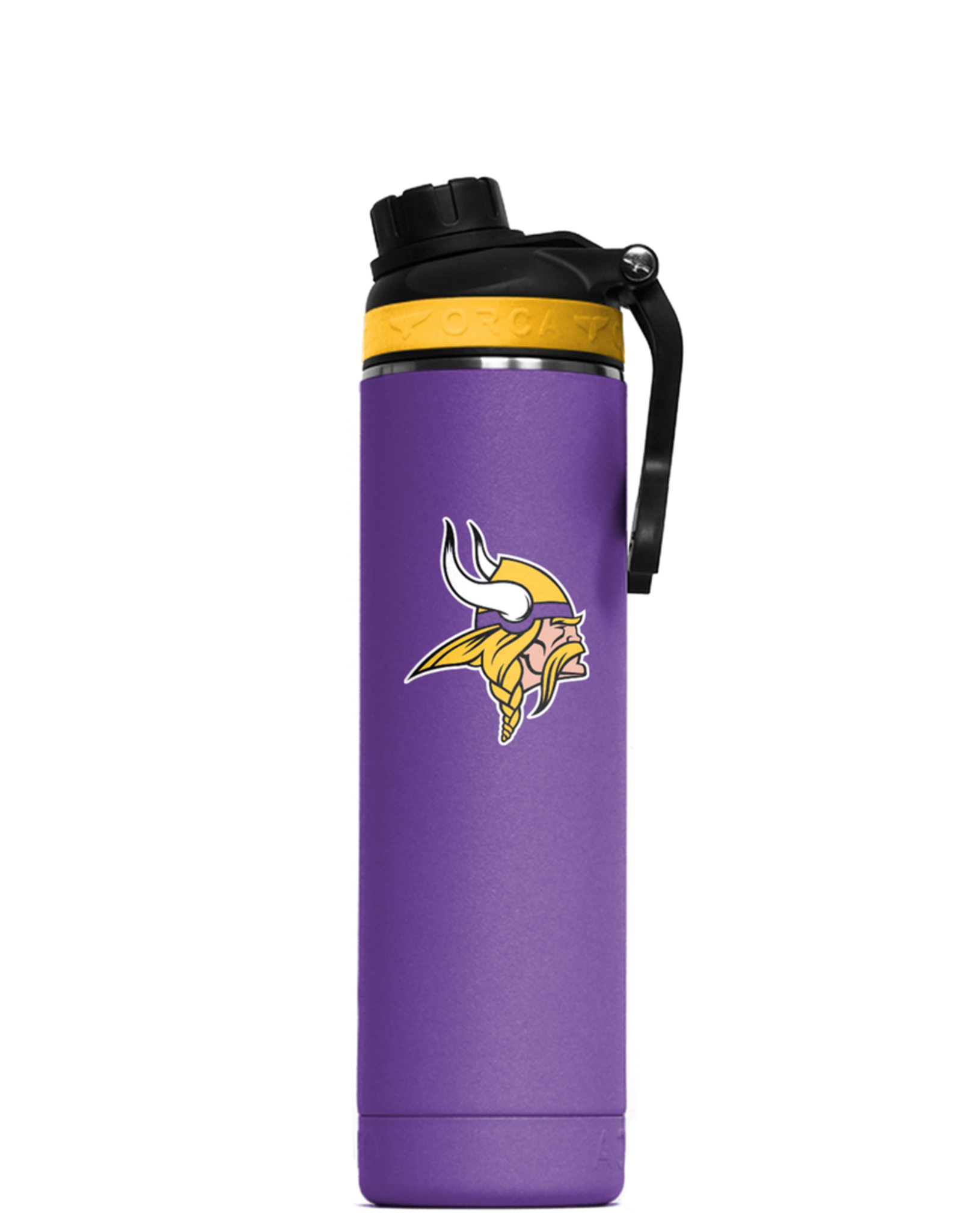 ORCA COOLERS Vikings Orca Stainless Hydra Bottle 22oz
