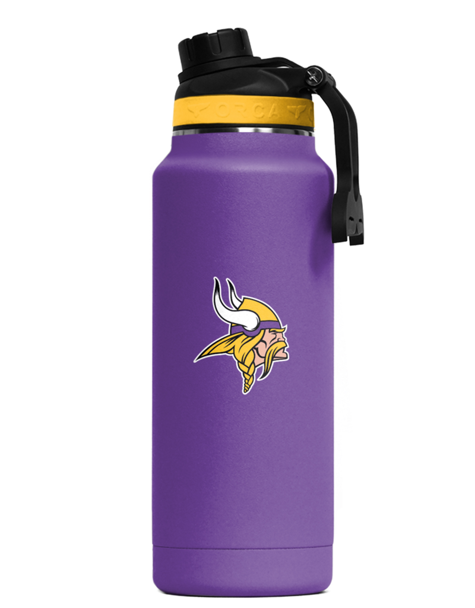 ORCA COOLERS Vikings Orca Stainless Hydra Bottle 34oz