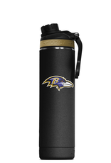 ORCA COOLERS Ravens Orca Stainless Hydra Bottle 22oz