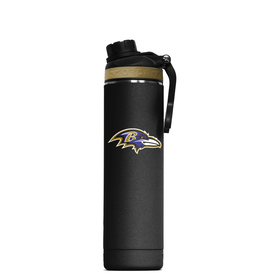 ORCA COOLERS Ravens Orca Stainless Hydra Bottle 22oz
