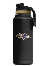 ORCA COOLERS Ravens Orca Stainless Hydra Bottle 34oz