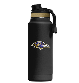 ORCA COOLERS Ravens Orca Stainless Hydra Bottle 34oz