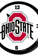 GRIMM INDUSTRIES Ohio State Team Spirit Illuminated Wall Clock