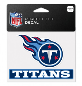 WINCRAFT Tennessee Titans 4x5 Perfect Cut Decals