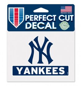 WINCRAFT New York Yankees 4x5 Perfect Cut Decals