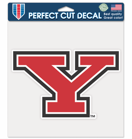 Youngstown State Penguins Y LOGO 8x8 Perfect Cut Decals