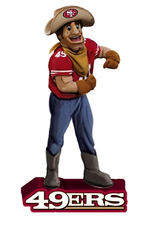EVERGREEN San Francisco 49ers Mascot Statue