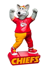 EVERGREEN Kansas City Chiefs Mascot Statue