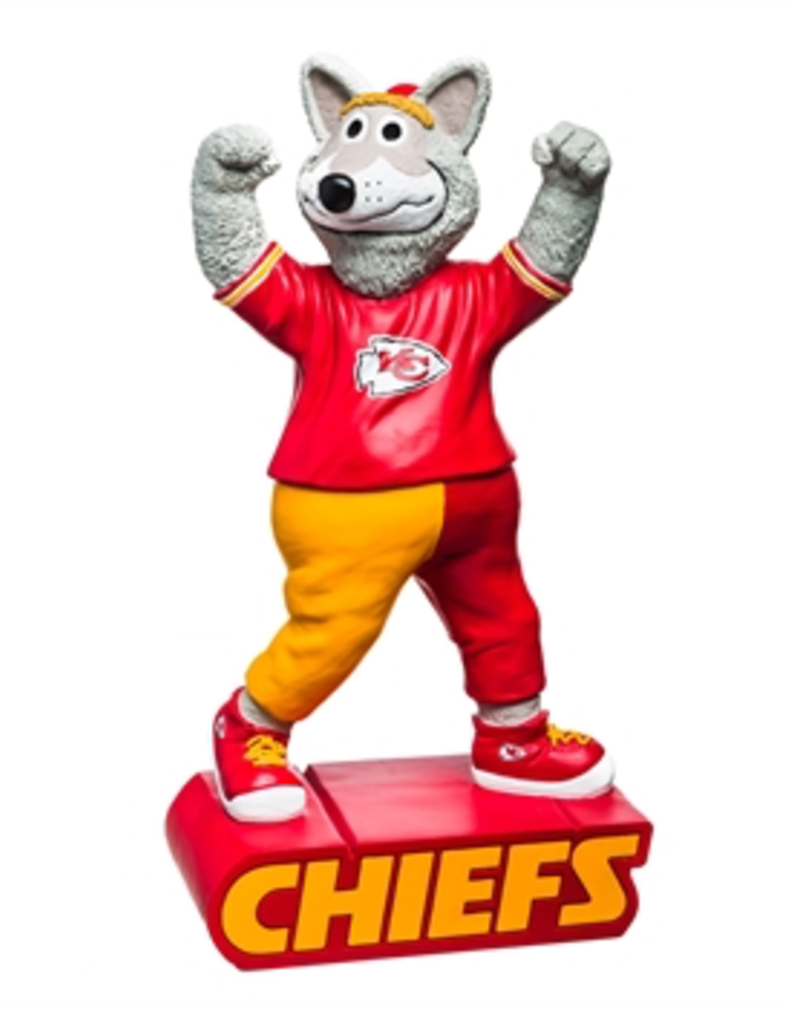 EVERGREEN Kansas City Chiefs Mascot Statue