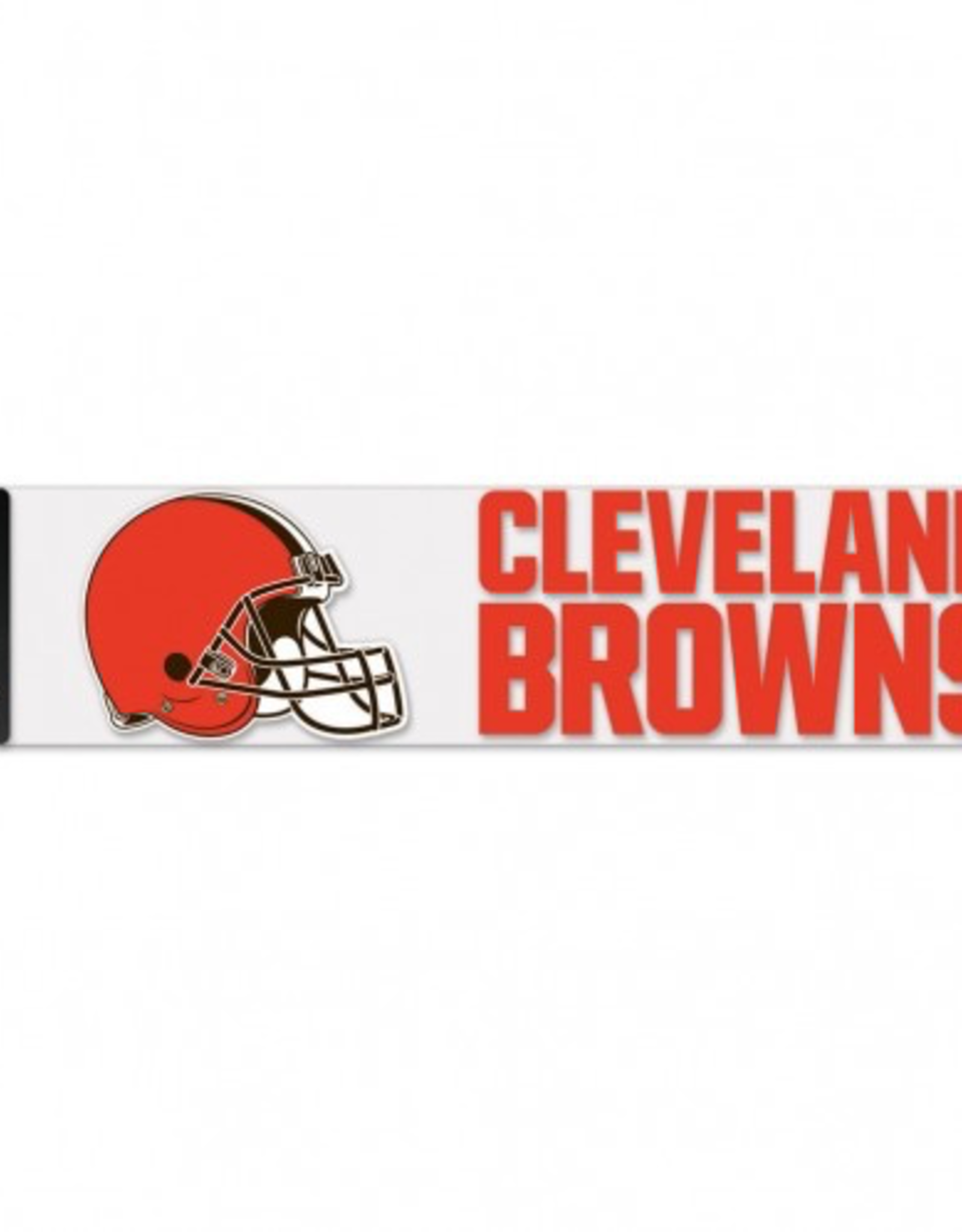 WINCRAFT Cleveland Browns 4x17 Perfect Cut Decals