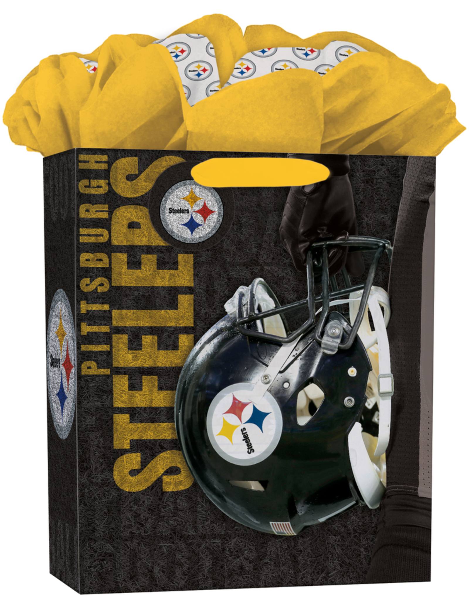 JF TURNER & CO Steelers Large Gift Bag