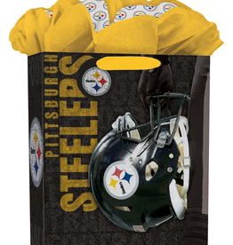 JF TURNER & CO Steelers Large Gift Bag