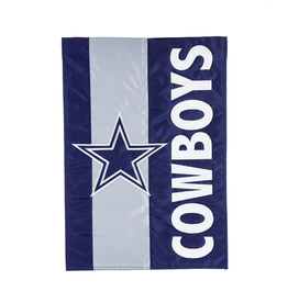 EVERGREEN Dallas Cowboys Stripe Garden Flag