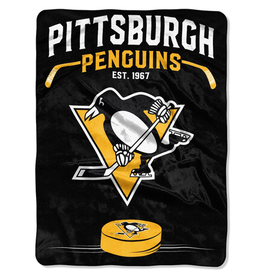 Northwest Pittsburgh Penguins 60x80 Inspired Royal Plush Blanket