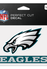 WINCRAFT Philadelphia Eagles 4x5 Perfect Cut Decals