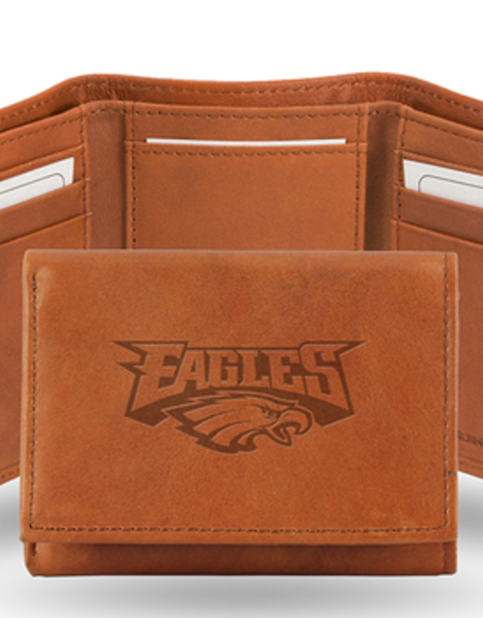 RICO INDUSTRIES Philadelphia Eagles Vintage Leather Trifold Wallet