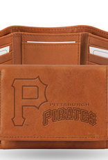 RICO INDUSTRIES Pittsburgh Pirates Vintage Leather Trifold Wallet