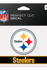 WINCRAFT Pittsburgh Steelers 4x5 Perfect Cut Decals