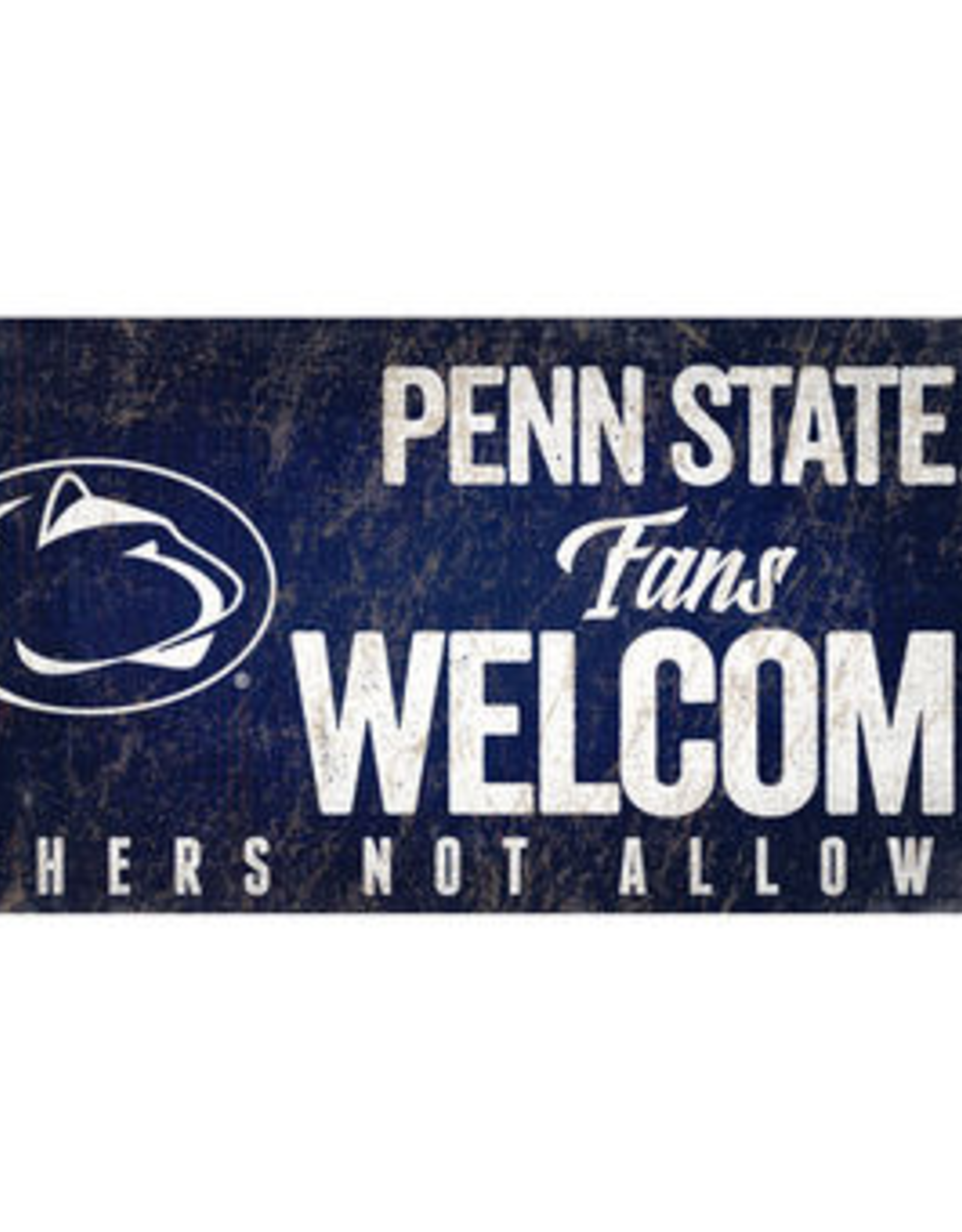 FAN CREATIONS Penn State Fans Welcome Wood Sign