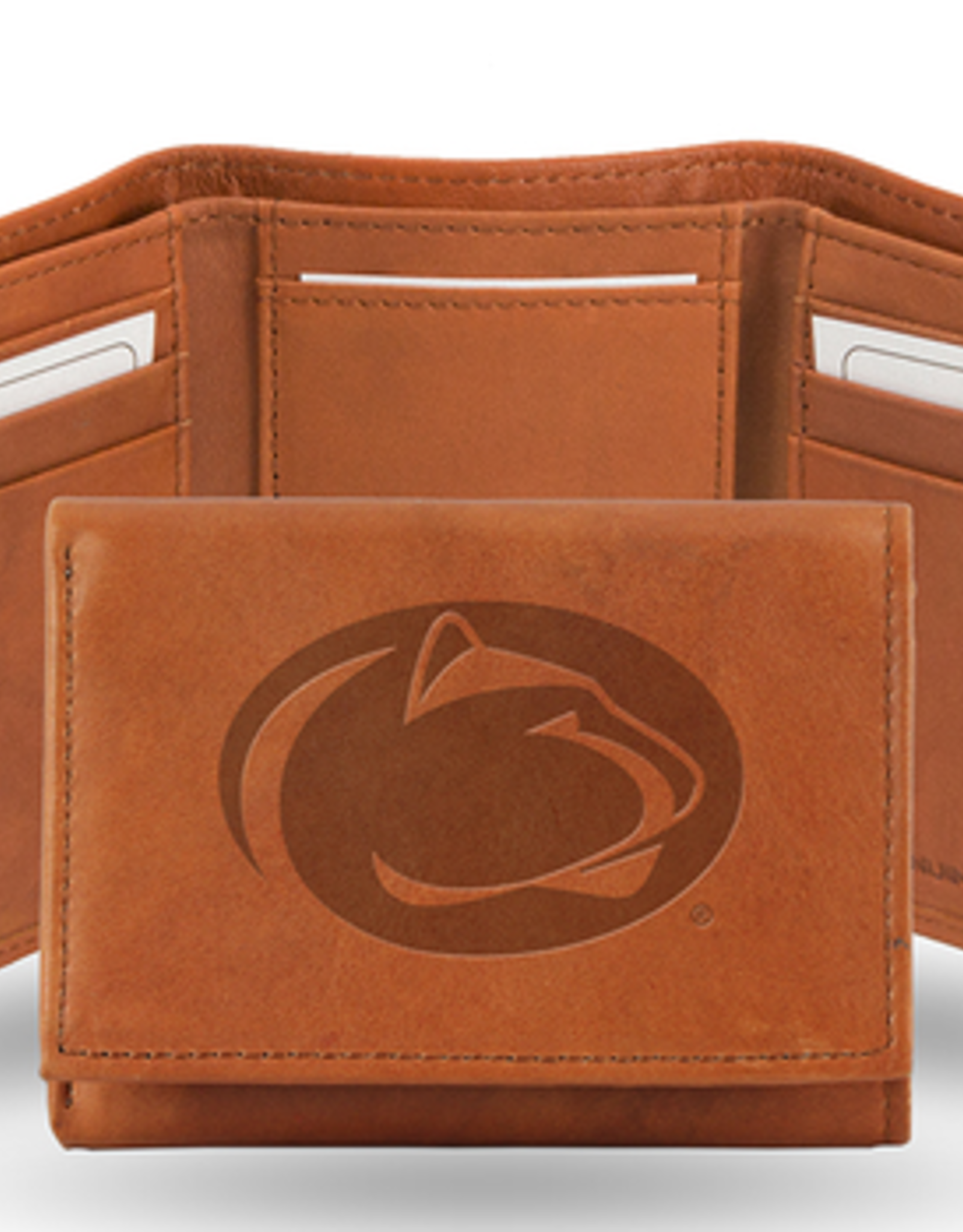 RICO INDUSTRIES Penn State Nittany Lions Vintage Leather Trifold Wallet